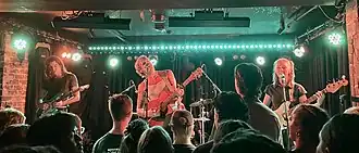 Spacey Jane performing at the Lansdowne Hotel, Sydney, 2025.