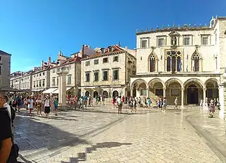 Sponza Palace and Stradun