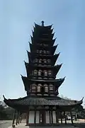 The Square Tower of Songjiang, Shanghai, built in 1884