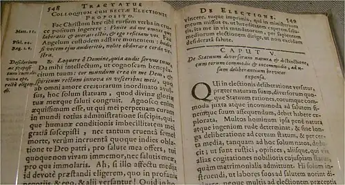 A page from Spiritual Exercises