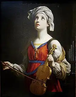 Saint Cecilia, 1606