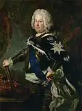 King Stanisław I by Antoine Pesne, 1731