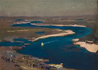 Jan Stanisławski, Sapphire Dnieper' (1904), National Museum in Kraków