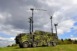 STARKOM electronic warfare vehicle
