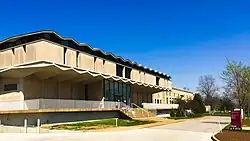 Steinburg Hall (completed in 1960) is part of the Sam Fox School of Design & Visual Arts.