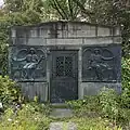 Stewart Mausoleum (1885) in Green-Wood Cemetery, Brooklyn, NY