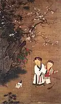 Playing Children, Painting from the mid-12th century; Song dynasty.