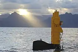 Azura at the US Navy's Wave Energy Test Site (WETS) on Oahu.