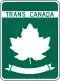 Trans-Canada Highway marker