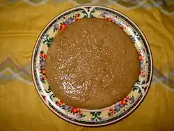 Tahini made with roasted sesame, dubbed "red tahini"