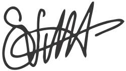 Sebastian Vettel signature