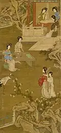 Tang Yin – Making the Bride's Gown – Walters