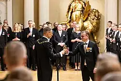 President Stubb with Prime Minister Petteri Orpo in 2024