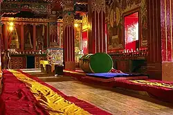 Tawang Monastery assembly hall
