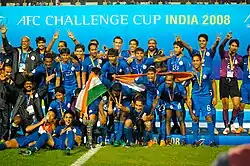 India national team in 2008.