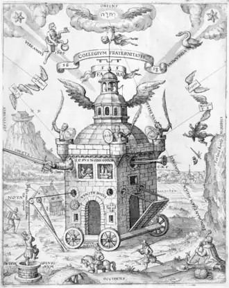 Emblem of the 17th-century English Invisible College