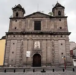 Nuestra Señora de Loreto Church, Mexico City, by Ignacio Castera y Agustín Paz (1806–1819), last church finished before consummation of Independence