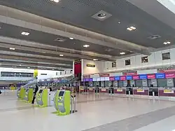 Check-in hall at Terminal 2