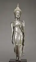 15th century Sukhothai Walking Buddha.