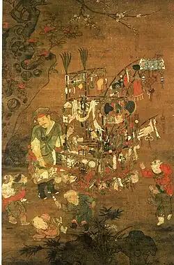 A "Knickknack Peddler", by Su Hanchen.