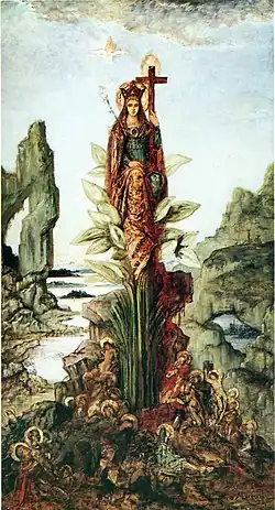 The Mystic Flower (c. 1890), 253 x 137&nbsp;cm, Musée Gustave Moreau
