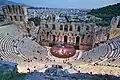 The Odeon of Herodes Atticus built in AD 161 by Herodes Atticus