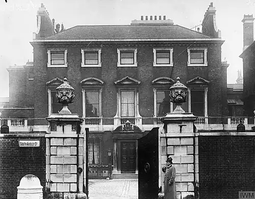 Chesterfield House, Mayfair (1917). Owned by Lord Harewood from 1918 - 1934.[43]