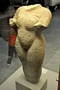 A statue of a nude woman, 11th century BC