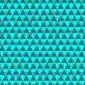 Triangular tiling, one of the three regular tilings of the plane