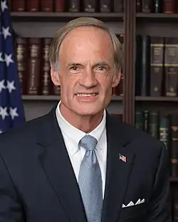Tom Carper, U.S. senator for Delaware