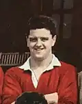 Tommy Taylor scored 131 goals in just 161 appearances for Manchester United. He was one of eight players to be killed in the Munich air disaster.[22]