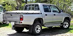Toyota Hilux 4x4 double-cab (facelift; rear)