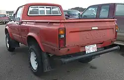 Toyota Hilux 4WD (US) (rear view)