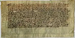 A 14th-century manuscript