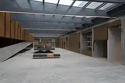 Troy Museum subterranean interior