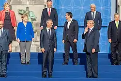A meeting of NATO heads of States and governments on 11 July 2018 in Brussels