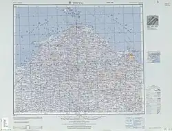 Yantai (labelled as YEN-T'AI (CHEFOO) 煙台) (1953)