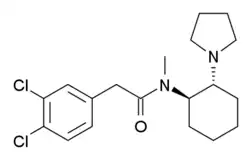 Chemical structure of U-50488.