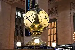 Central Main Concourse clock