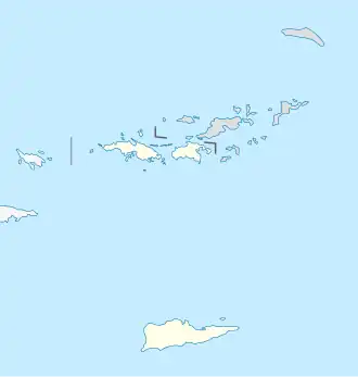 Saint Thomas is located in the U.S. Virgin Islands