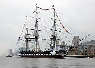 American sailing frigate USS&nbsp;Constitution