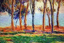 Under the Pines, Evening, Claude Monet, 1888