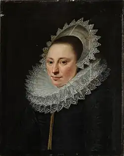 Unknown Holland painter, Portrait of woman, 17th century, National Gallery of Armenia