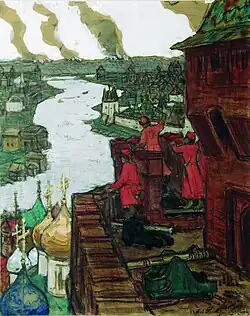 The Tatars Come, by Apollinary Vasnetsov (1909)