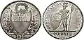 40 Batzen coin of Vaud (1812)