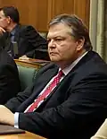 Evangelos Venizelos, leader of PASOK.