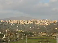 The skyline of Anagni