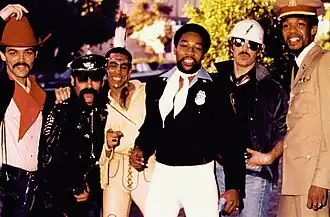 Village People in 1978 From left: Randy Jones, Glenn Hughes, Felipe Rose, Victor Willis, David Hodo, Alex Briley