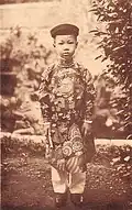 Crown Prince Vĩnh Thụy in 1920
