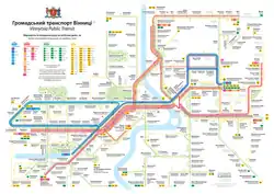 Vinnytsia Transit Map